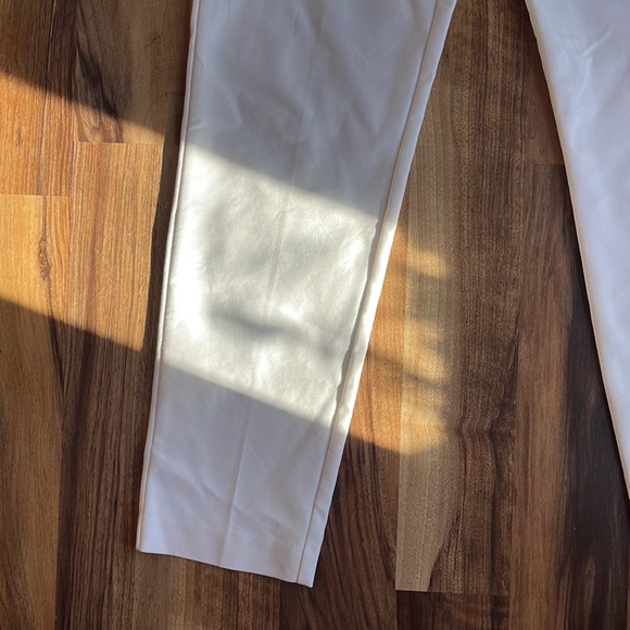 Mango Basic White Chino Pants Size 4 - Picture 3 of 4